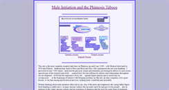 Desktop Screenshot of male-initiation.net